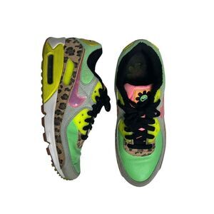 Nike Air Max 90 LX Illusion Dancefloor Green LUX CW3499-300 Women’s Size 8.5